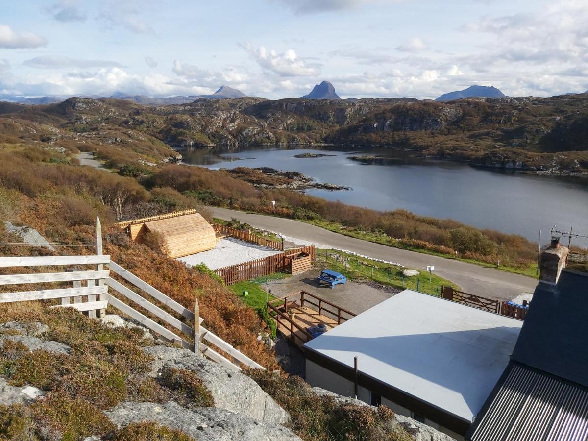 Achmelvich View Self Catering Apartment Lochinver Exterior photo